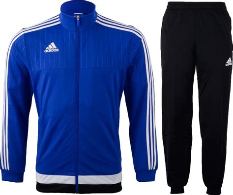 adidas trainingspak blauw xl|adidas trainingspakken heren.